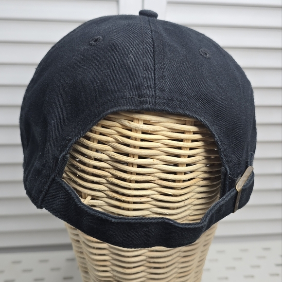 ’47 Brand‎ NY Yankees Dad Hat Black Strapback MLB Cap Unisex OSFA Indie Sleaze - Picture 3 of 7